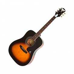 Акустическая гитара EPIPHONE PRO-1 PLUS Acoustic Vintage Sunburst 