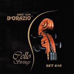 Струны для виолончели D’ORAZIO 610
