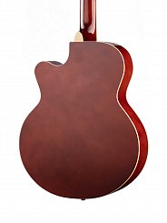 Акустическая гитара, с вырезом, цвет натуральный Caraya F521-N