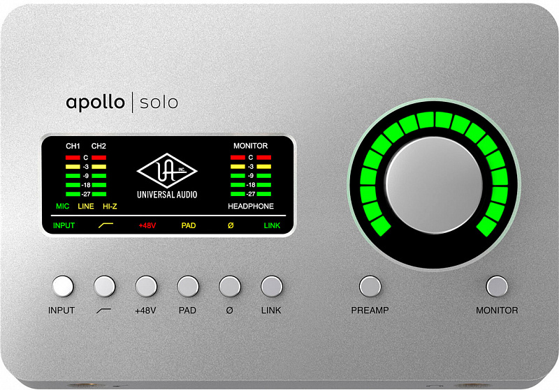 Universal Audio Apollo Solo Heritage Edition в магазине Music-Hummer