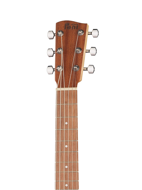TG3-3 Гитара акустическая, трэвел, сапеле, Poni в магазине Music-Hummer