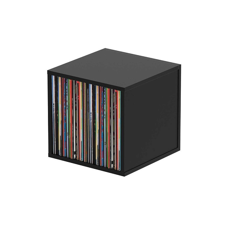 Подставка под виниловые пластинки Glorious Record Box Black 110 в магазине Music-Hummer