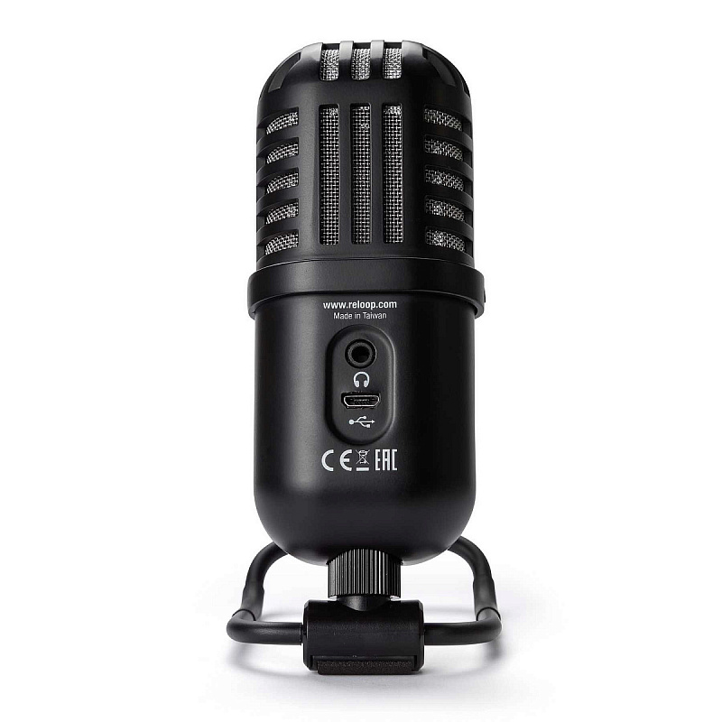 USB конденсаторный микрофон Reloop sPodcaster Go в магазине Music-Hummer