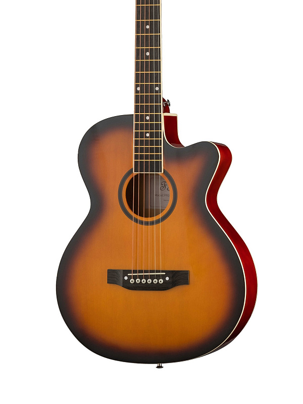 Акустическая гитара Foix FFG-2039C-SB, санберст в магазине Music-Hummer