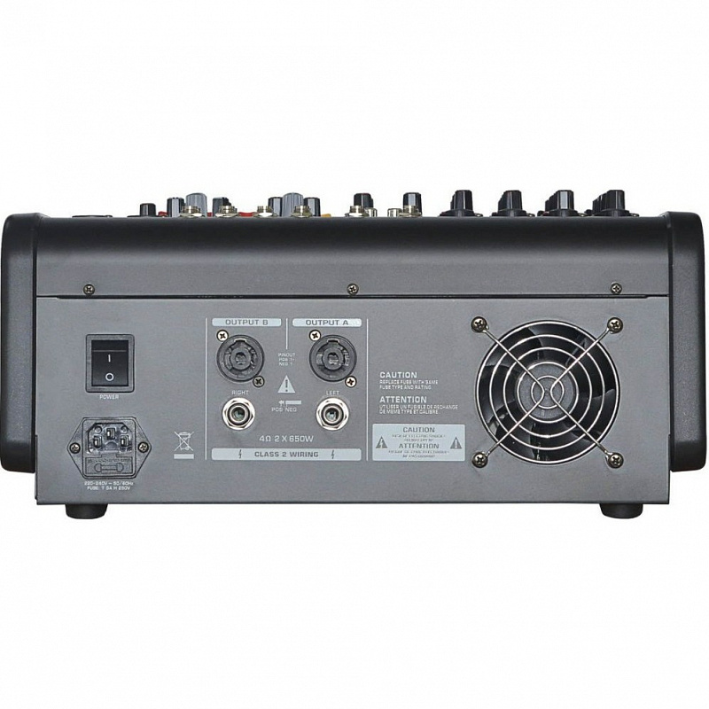 Активный аналоговый микшерный пульт SVS Audiotechnik PM-8A в магазине Music-Hummer