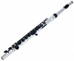 NUVO Student Flute - Silver/Black