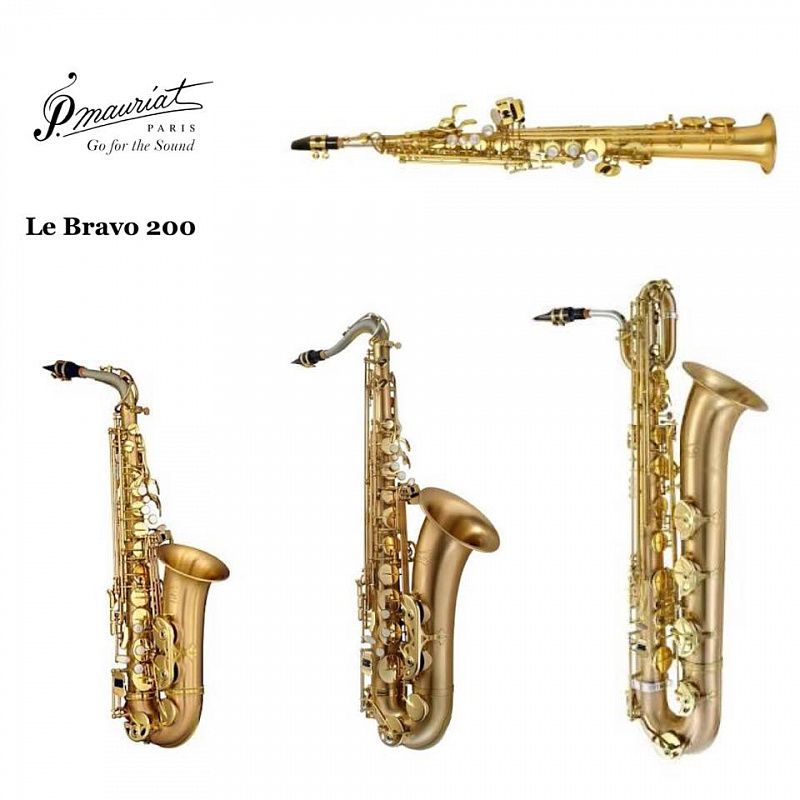 P. Mauriat LE BRAVO 200 сопрано саксофон в магазине Music-Hummer