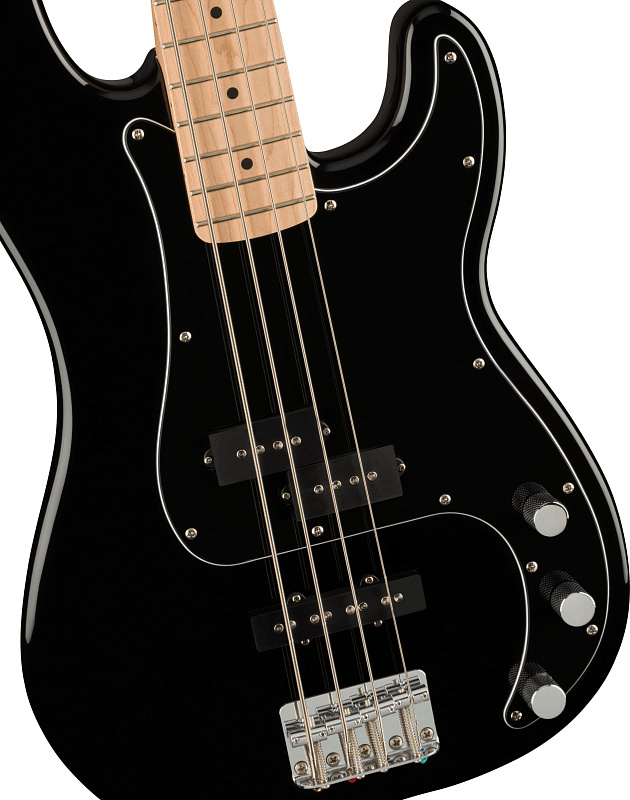 FENDER SQUIER Affinity 2021 Precision Bass PJ Pack MN Black в магазине Music-Hummer