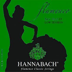 Комплект струн для классической гитары Hannabach 827LT Green FLAMENCO
