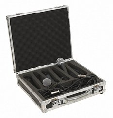 Rockcase RC23206B SALE  кейс из фанеры для 6-ти микрофонов и коммутации, усиленный