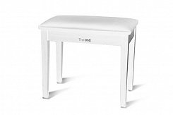 The ONE piano bench white