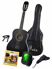 Классическая гитара 3/4 Foix FCG-2036CAP-BK-3/4