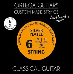Комплект струн для классической гитары Ortega NYA12N Authentic