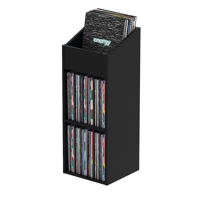 Стойка для виниловых пластинок Glorious Record Rack 330 Black в магазине Music-Hummer