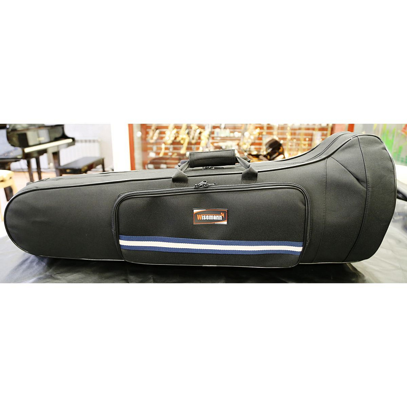 Чехол-рюкзак Wisemann Trombone Case Blue Line WTROMCBL-2 в магазине Music-Hummer