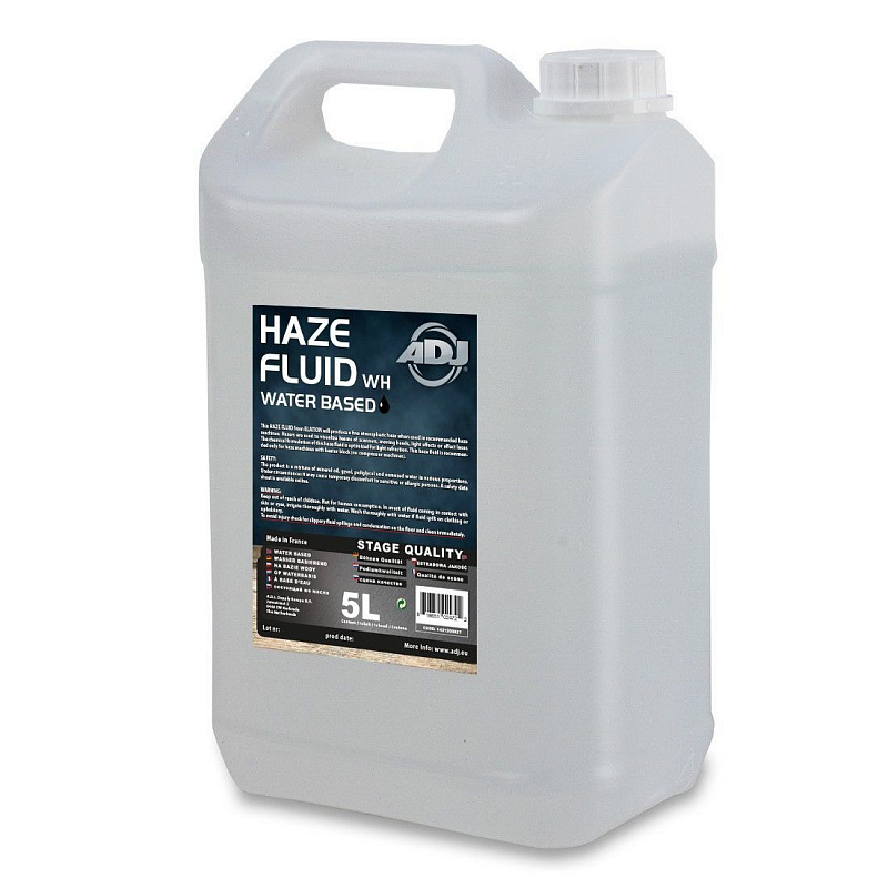 Жидкость для дым машины ADJ Haze Fluid water based 5l в магазине Music-Hummer