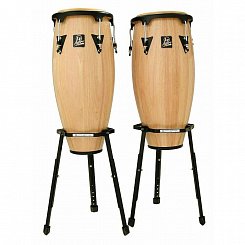 Комплект LP LPA646B-AW Aspire Wood Congas Set w/Basket Stands Natural