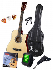 Акустическая гитара Foix FFG-2038CAP-NA