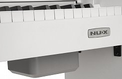 Цифровое пианино на стойке с педалями Nux Cherub WK-310-White, белое