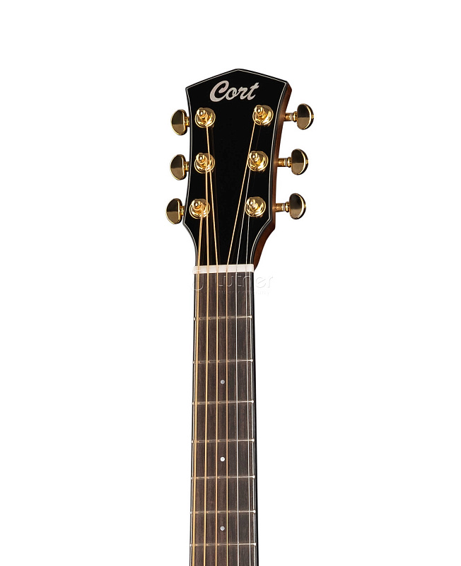 Gold-mini-F-WCASE-NAT Gold Series Электро-акустическая гитара 3/4, цвет натуральный, с чехлом, Cort в магазине Music-Hummer