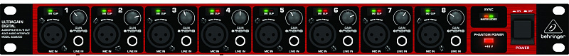 Аудио интерфейс BEHRINGER ADA8200 в магазине Music-Hummer