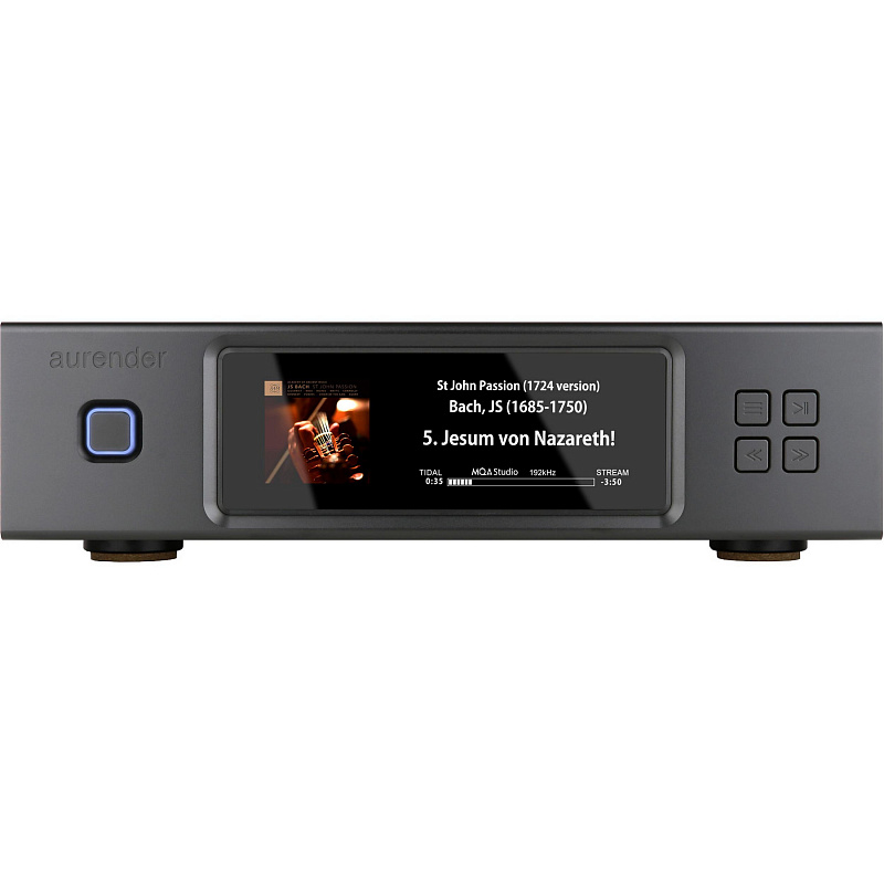 Сетевой проигрыватель Aurender N200 4Tb SSD BLACK в магазине Music-Hummer