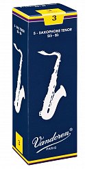 Vandoren SR2235  трости для тенор-саксофона, традиционные (синяя пачка), №3.5, (упаковка 5 шт. )