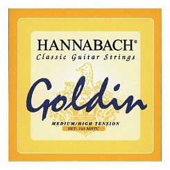 Комплект первых струн Hannabach 7258MHTC Goldin