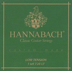 Комплект струн Hannabach 728LTC CARBON Custom Made