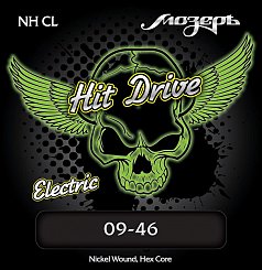 Комплект струн для электрогитары Мозеръ NH-CL Hit Drive Custom Light