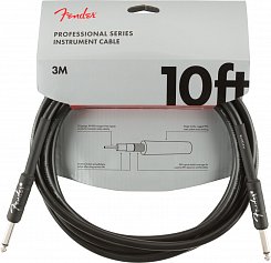 Инструментальный кабель FENDER FENDER 10` INST CABLE BLK