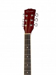 Акустическая гитара, с вырезом, санберст, Caraya F511-BS