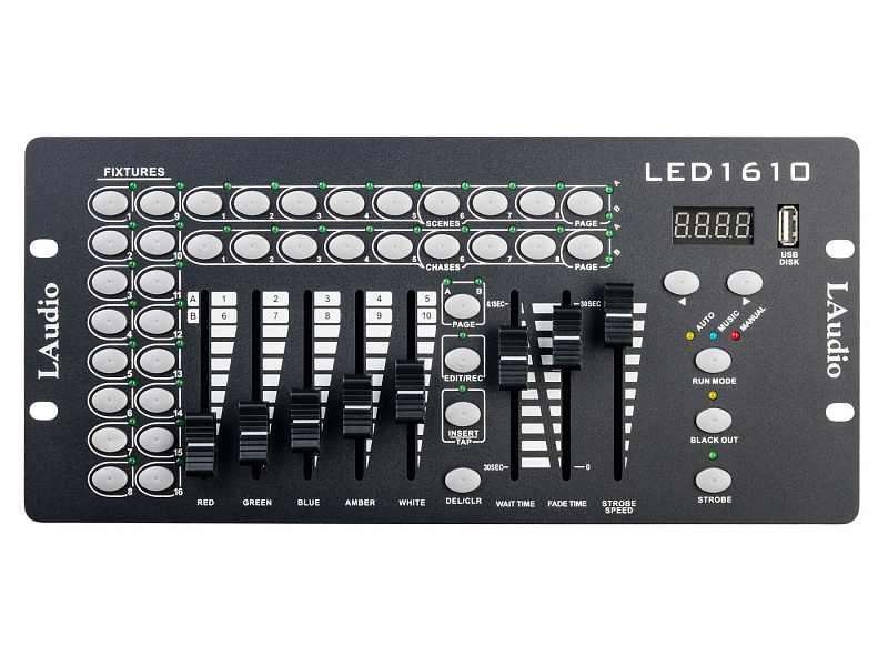 DMX Контроллер LAudio DMX-LED-1610 в магазине Music-Hummer