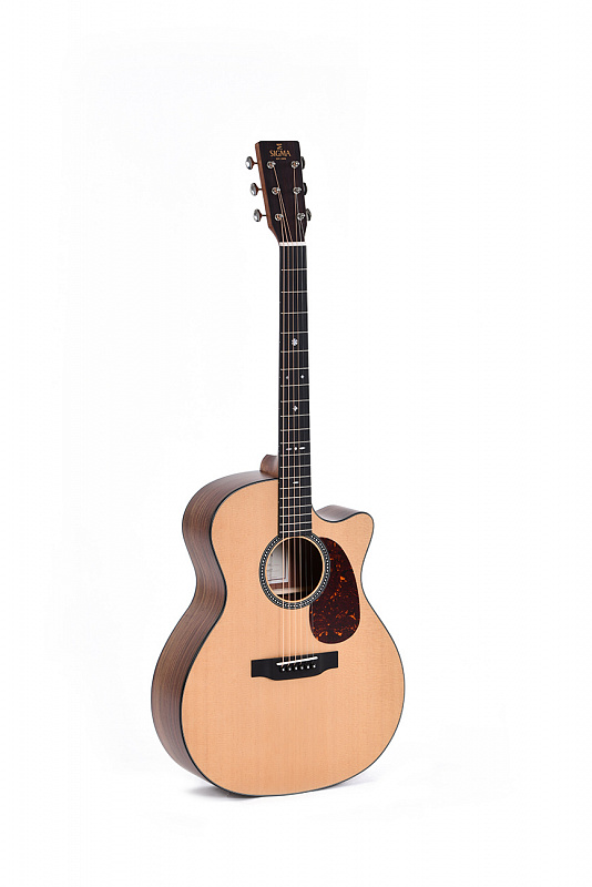 Гитара Sigma SGPC-10E, с чехлом в магазине Music-Hummer