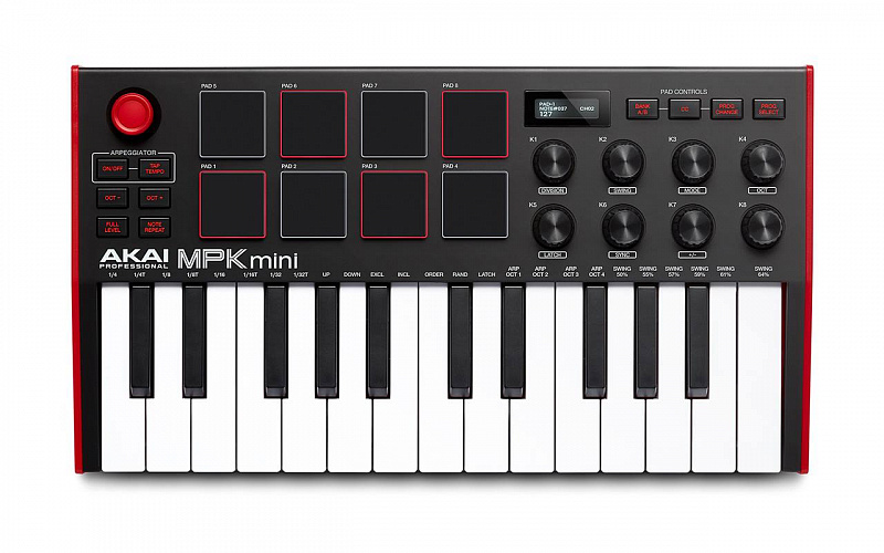 MIDI клавиатура AKAI PRO MPK MINI MK3 в магазине Music-Hummer