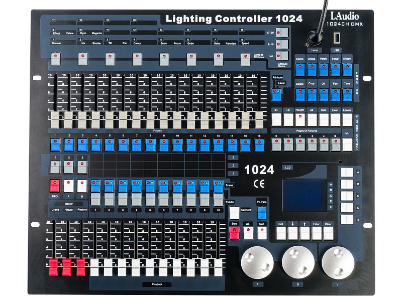 DMX-контроллер LAudio 1024CH-dmx в магазине Music-Hummer