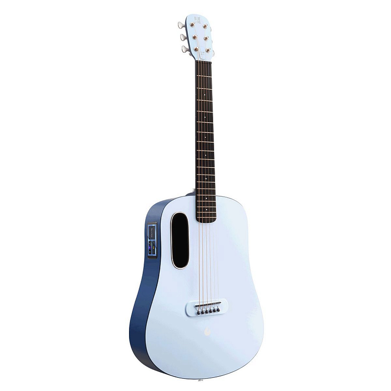 Трансакустическая гитара Blue Lava Touch Blue в магазине Music-Hummer