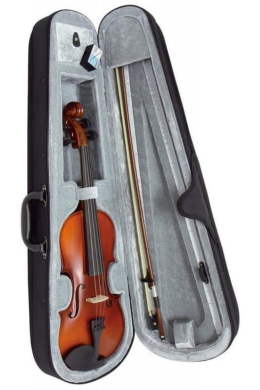 Скрипка в комплекте O.M. MONNICH Violin Outfit 1/16 в магазине Music-Hummer