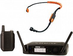 SHURE GLXD14E/SM31 цифровая радиосистема с головным микрофоном SM31FH, 2.4 GHz