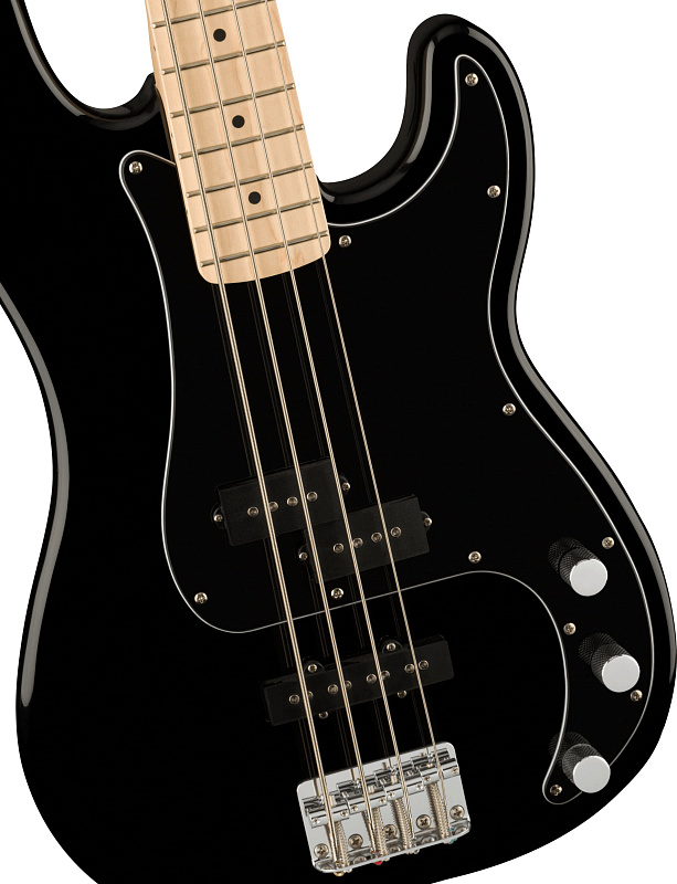 Бас-гитара FENDER SQUIER Affinity 2021 Precision Bass PJ MN Black в магазине Music-Hummer