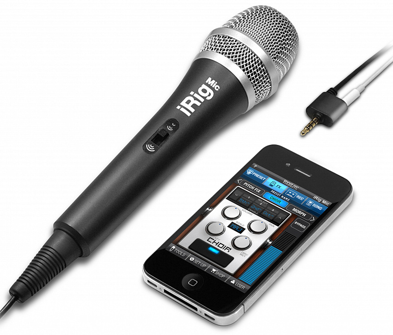 Микрофон IK Multimedia iRig-Mic для iOS/Android устройств в магазине Music-Hummer