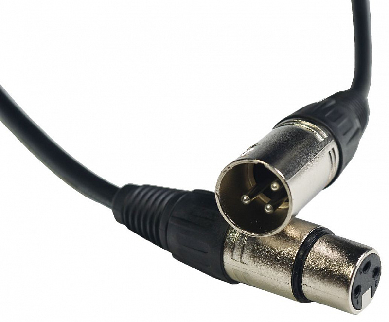 Микрофонный кабель ROCKDALE MC001-50CM в магазине Music-Hummer