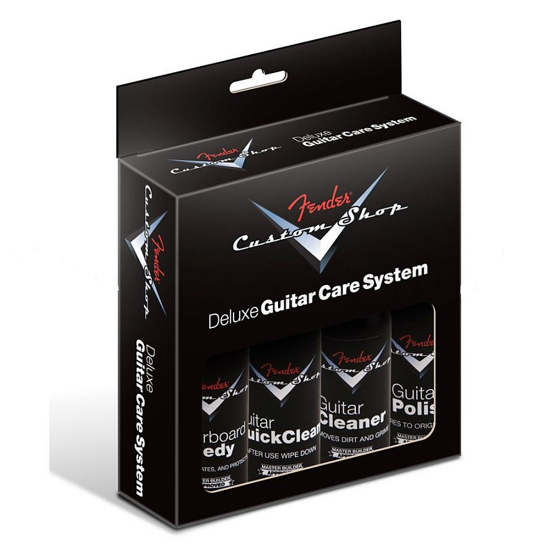 FENDER® Custom Shop Deluxe Guitar Care System Набор по уходу за гитарой в магазине Music-Hummer