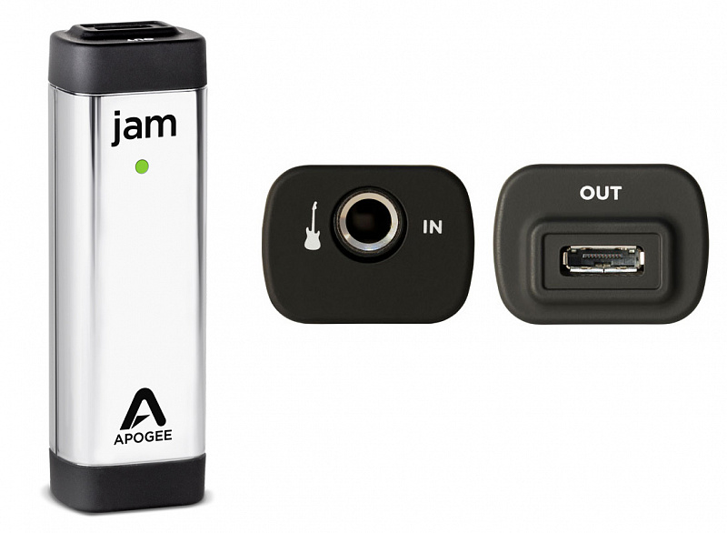 APOGEE JAM96K Гитарный аудиоинтерфейс для MAC, iPad, iPhone, iPodTouch в магазине Music-Hummer