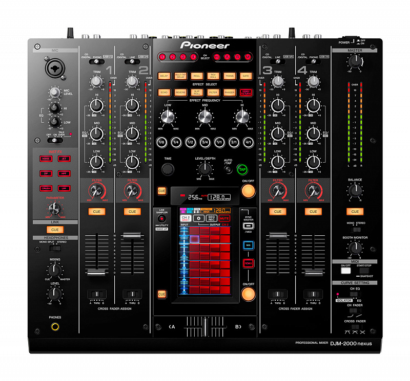 DJ-микшер с процессором эффектов PIONEER DJM-2000Nexus в магазине Music-Hummer