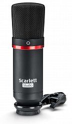 FOCUSRITE Scarlett Solo Studio 2nd Gen студийный комплект (Scarlett Solo 2nd Gen, наушники, микрофон, ПО, микрофонный кабель).