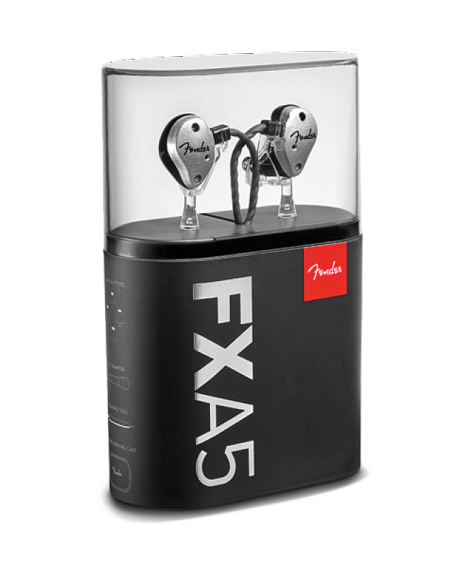 FENDER FXA5 Pro In-Ear Monitors, Metallic Black в магазине Music-Hummer
