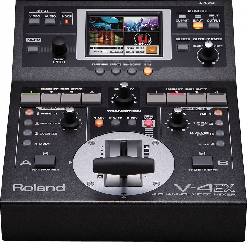 ROLAND V-4EX цифровой видео микшер в магазине Music-Hummer