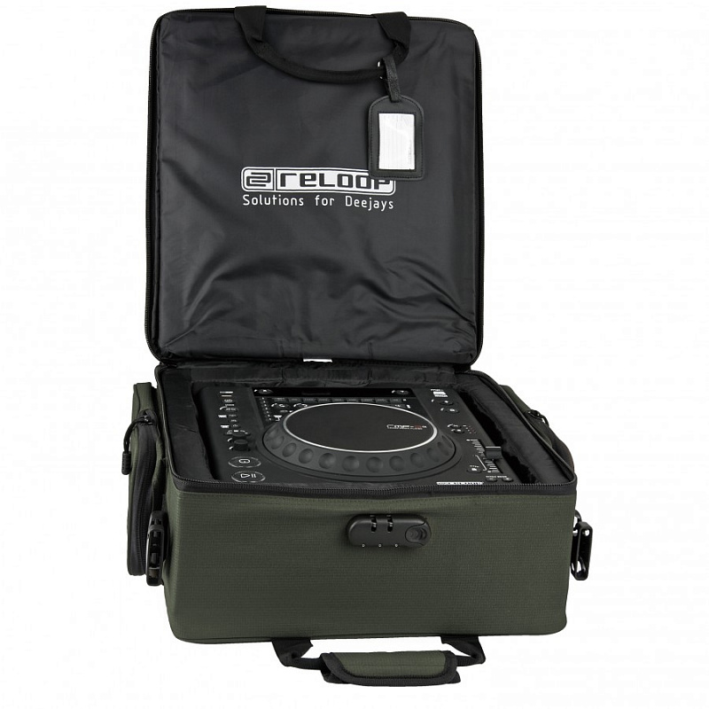 Reloop CD Player / Mixer Bag Superior olive Профессиональная сумка в магазине Music-Hummer