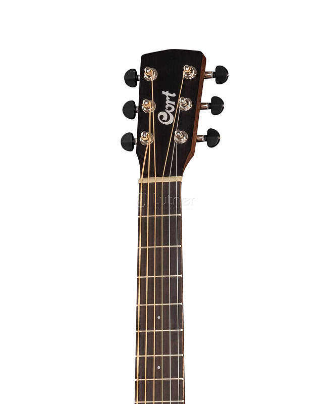 Earth-Mini-E-ADK-WBAG-OP Электро-акустическая гитара 3/4, цвет натуральный, с чехлом, Cort в магазине Music-Hummer